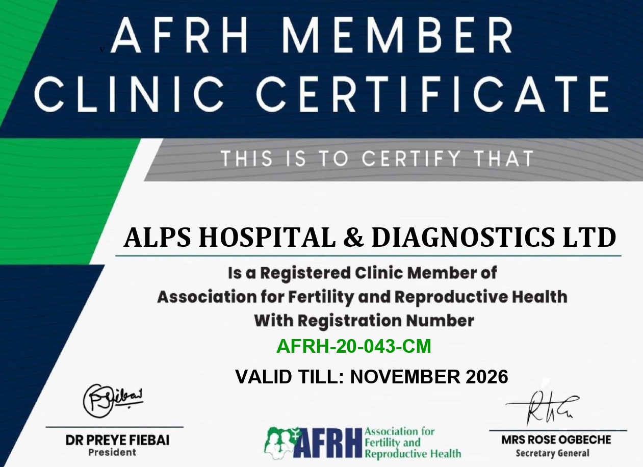 AFRH Member Clinic Certificate