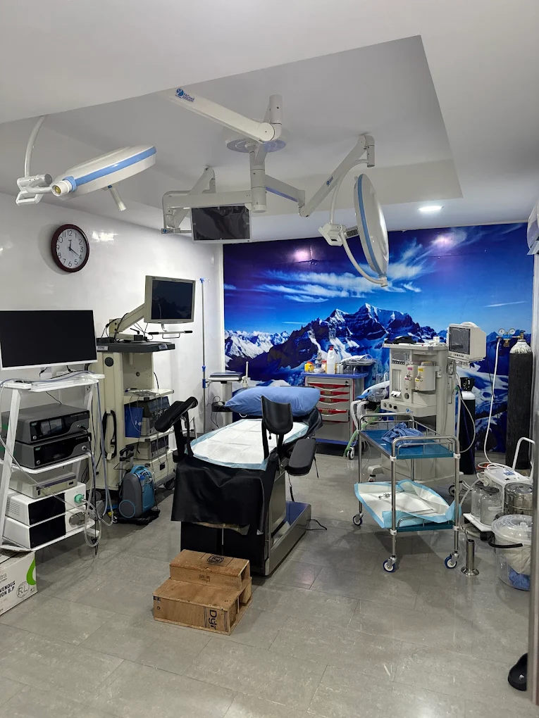 Advanced medical scanner at Alps Hospitals